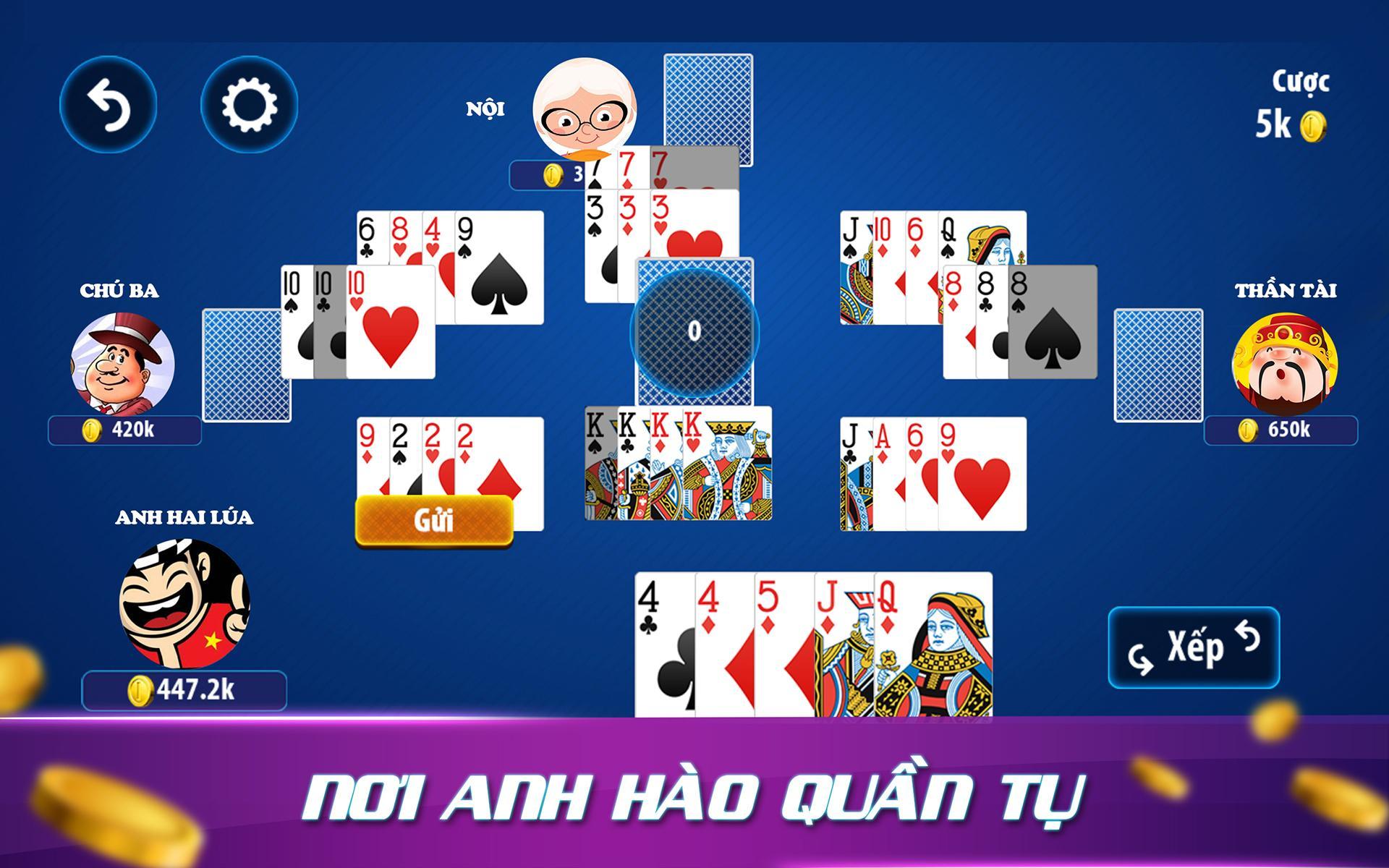 Game đánh bài Trung Quốc